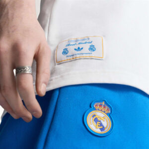 real icon tee white/blubir