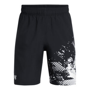 ua tech woven graphic short