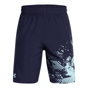 ua tech woven graphic short